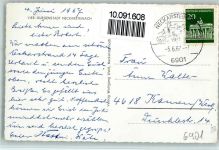 69239 W6918 Neckarsteinach - Blick auf Neckarsteinach