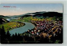 79761 W7890 Waldshut - Ortsansicht mit Bahnhof