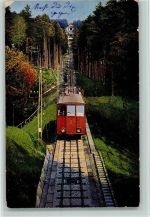 W7570 Baden-Baden Merkurbahn 1928 AK Bergbahn