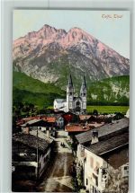 6410 Telfs - Ortsansicht mit Kirche