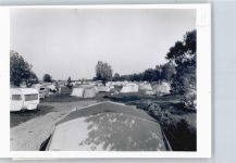 27628 W2856 Sandstedt FOTO KEINE AK Foto mit Negativ, Campingplatz