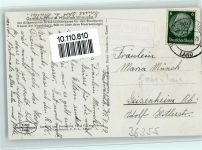 36355 W6424 Hochwaldhausen Kupfertiefdruck Genesungsheim Süd-Ost-Ansicht