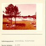 W2190 Sahlenburg Waldfreibad Foto montiert auf Karton Schwimmen FOTO KEINE AK