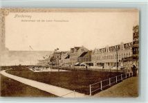 26548 W2982 Norderney - Kaiserstrasse mit den Lawn-Tennisplätzen