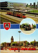 O8000 Plauen Straßenbahnen AK Straßenbahn 1982