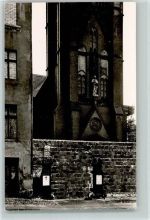 W1000 Berlin Mitte Bernauer Straße - die Mauer mit Versöhnungskirche Grenze