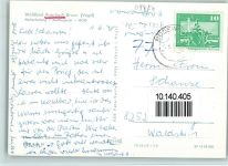 O9801 Brunn b Reichenbach, Vogtl Waldbad Auerbach Rutsche Sprungturm Schwimmen