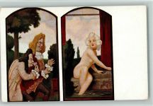 Serie VII Nr. 4 - Zumbusch , Madem. Susanna im Bade - Erotik, Voyeur Verlag Jugend