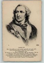 ND Phot. Nr. 6 Louis XV Adel Frankreich