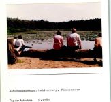 W2190 Sahlenburg Finkenmoor Seerosen Foto montiert auf Karton Seerose FOTO KEINE AK