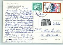 03119 O7533 Welzow - AWG-Neubauten und Jahnpark Jahnpark Schwimmbad Sprungturm 3-Bildaufnahme