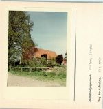 27632 W2853 Midlum b Bremerhaven FOTO KEINE AK Kirche Foto montiert auf Karton