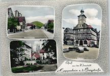 64646 W6148 Heppenheim (Bergstraße) - Mozartstraße Ehrenmal Rathaus