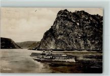 W5422 St. Goarshausen Loreley Raddampfer Rheinschiff