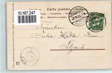 schaut hinter den Vorhang - Serie 1656 Verlag Neuber Amor 1903