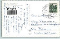 W2436 Kellenhusen (Ostsee) Kaufhaus Behrens, Campingplatz, Minigolf AK Golf 1962 Foto AK