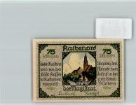14712 O1830 Rathenow - Notgeld Dame Stielglas