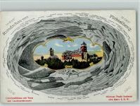 09484 O9312 Oberwiesenthal - Unterkunftshaus mit Turm und Landeswetterwarte