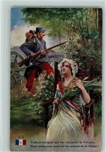 Patriotik - Vailant troupier qui vas conquerir la Victoire Militär Frankreich
