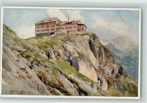 Watzmannhaus - Alpiner Kunstverlag Richter Nr. 25 AK Compton, T.