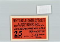 56457 W5438 Westerburg , Westerw - Notgeld Blumen