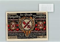 06618 O4800 Naumburg (Saale) - Notgeld Kirschen Scherenschnitt