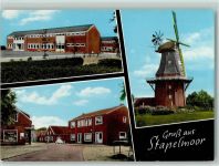 26826 W2952 Stapelmoor - Windmühle 3-Bild-Aufnahme