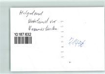 27498 W2192 Helgoland FOTO KEINE AK Unterland Hummerbuden