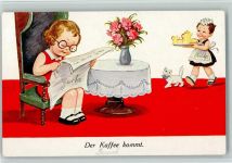 Serie 5084-1 - Dienstmädchen Wills, J.