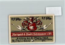 18258 O2625 Schwaan - Notgeld Schwäne
