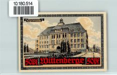 19322 O2900 Wittenberge , Prignitz - Notgeld Lyceum