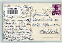 Kinder beim Aufstieg AK Ski 1940 Künstlerkarte