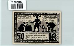 33098 W4790 Paderborn - Notgeld Dom Scherenschnitt
