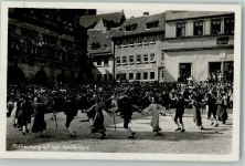 W8803 Rothenburg ob der Tauber Schäfertanz Trachten Volkstanz