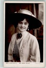 Nr. 4883 K Rotary Photo - Frauenschönheit, Miss Gertie Millar AK Theaterschauspieler 1908 Foto AK