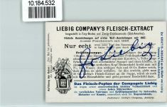 Volkslieder, Rätselkarte, Sammelbild Liebig Liederkarte