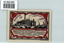 Stettin Szczecin - Notgeld Radow-Lied Eisenwerk Kraft Kratzwieck