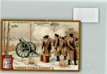 Spezialwaffen, russische Haubitzen-Batterie, Sammelbild Liebig Waffe