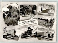 49477 W4530 Ibbenbüren - Hockendes Weib Berufsschule Elisabeth Hospital Freibad