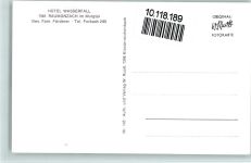 76596 W7564 Raumünzach - Hotel Wasserfall Winteraufnahme