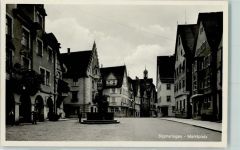 72488 W7480 Sigmaringen - Marktplatz Brunnen