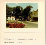 25938 W2270 Nieblum FOTO KEINE AK Dorfpartie Foto montiert auf Karton