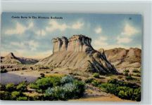 Castle Buttle in the Montana Badlands Gesteinsformation