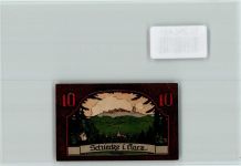 38879 O3706 Schierke am Brocken - Notgeld 10 Pfennig Goethes Faust
