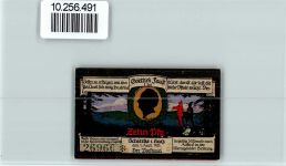 38879 O3706 Schierke am Brocken - Notgeld 10 Pfennig Goethes Faust