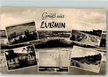 17509 O2205 Lubmin - Rückseite mit Abschürfungen bzw Kleberesten