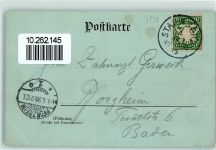 82319 W8130 Starnberg 1899 Mondschein Starnberger See