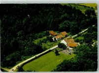 W6577 Waldfriede Rückseite mit Abschürfungen bzw Kleberesten Rest. Trifthütte Gastronomie