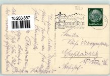 83278 W8220 Traunstein , Oberbay - Alt-Traunstein mit Blick auf Hochfelln und Hochgern