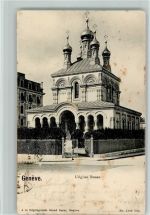 Genève Genf Russische Kirche Russische Kirche 1901